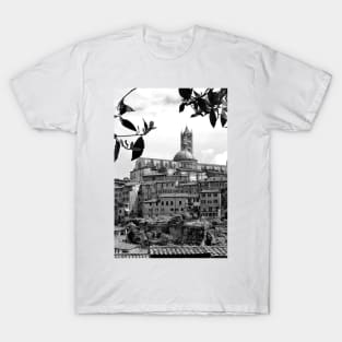 Siena Skyline Cityscape Tuscany Italy T-Shirt